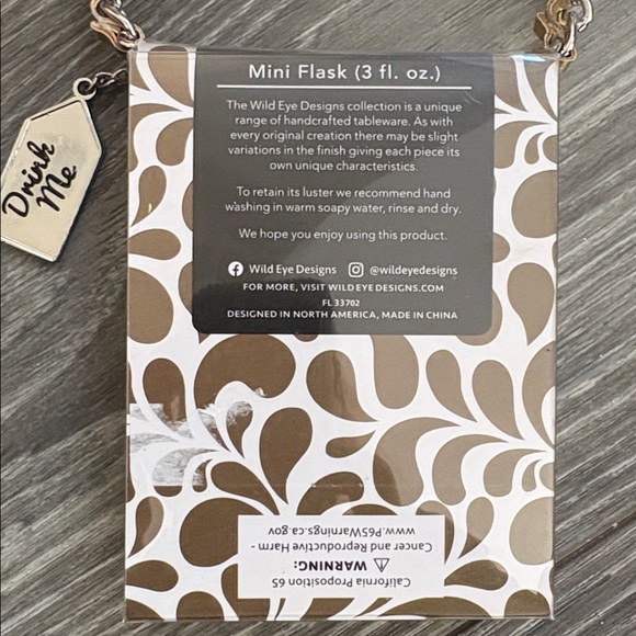 Mini Gold Flask - Picture 4 of 4